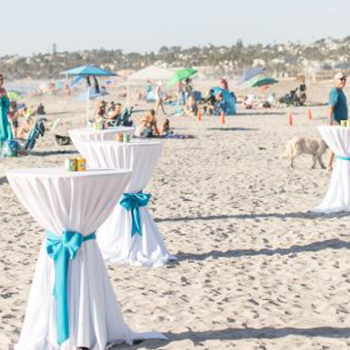 Special Event set up at Cardiff Seaside